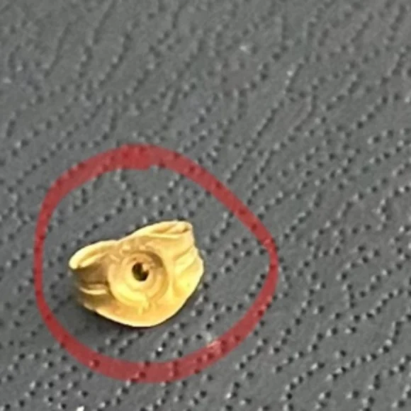 Citrine w/Diamond Accents Yellow Gold Post Earrings - Picture 7 of 8